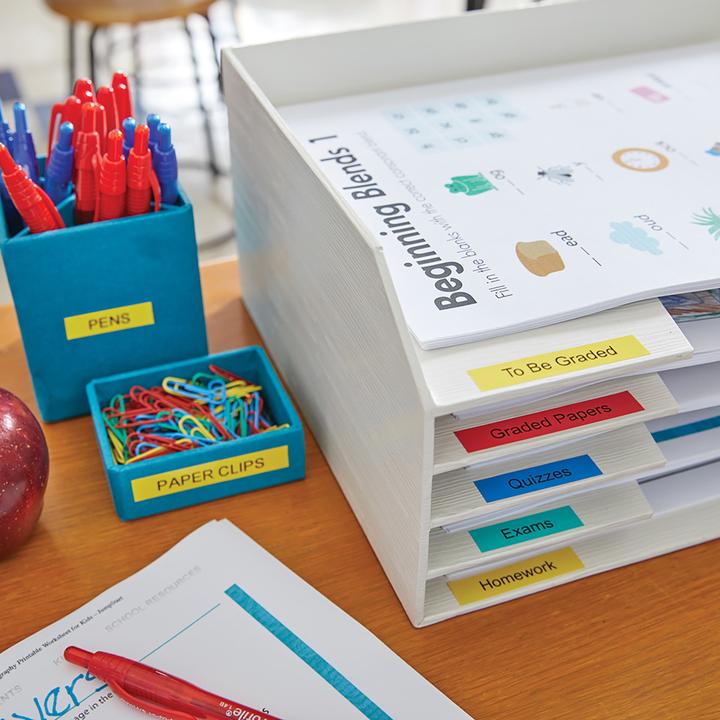 Actual product image Dymo S0720710 Standard tape (0.90 cm, Blue)