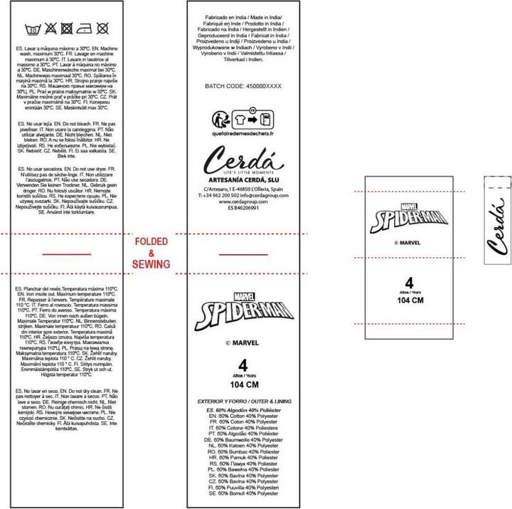 Produktbild Spiderman Spider-Man Jungen Sweater Mit Kapuze Rot (164)