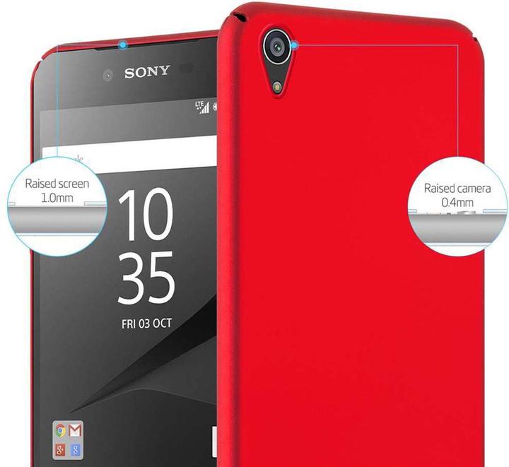 Actual product image Cadorabo Hard Cover Matte Metal Cover (Sony Xperia Z5 Premium)