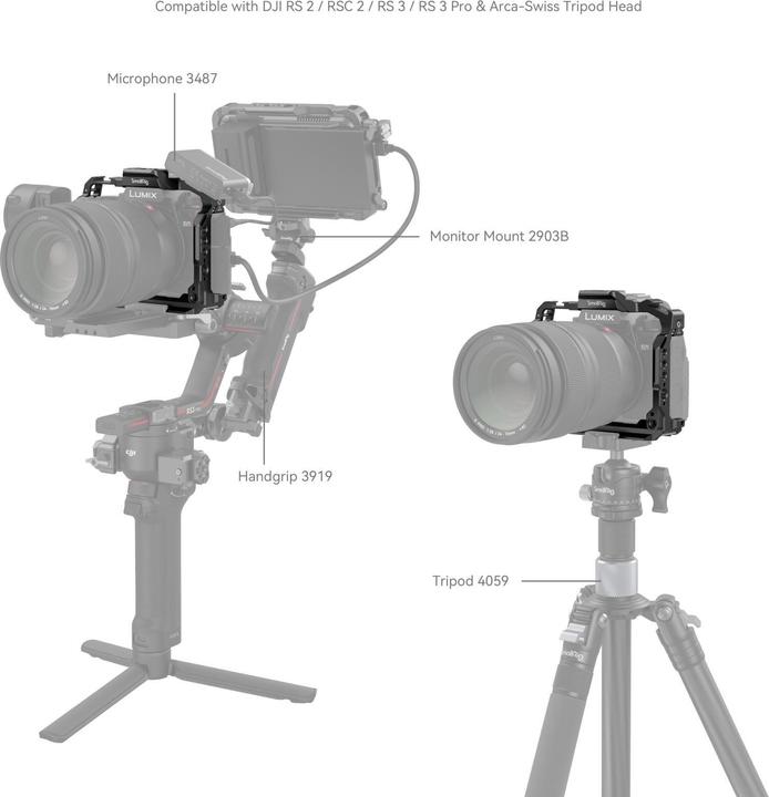 Produktbild SmallRig Cage für Panasonic Lumix S5 II (Cage)