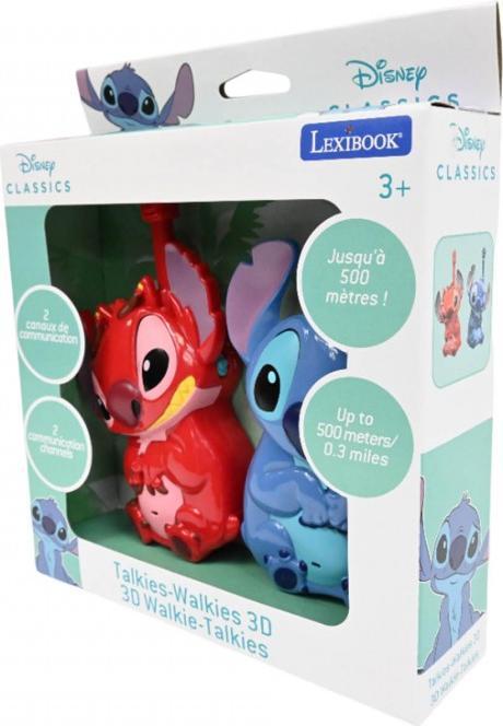 Image du produit Lexibook Talkie-walkie Stitch 3D (0.50 km)