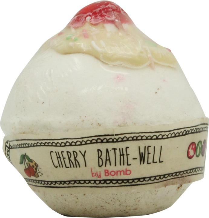 Bomb Cosmetics Cherry Bathewell Bathaster Effervescent Bath Ball 160G (Badekugeln)