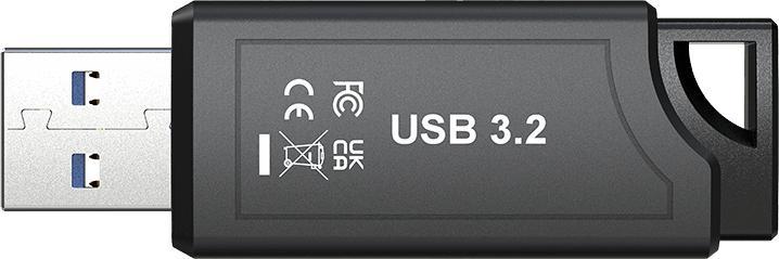 Actual product image PNY Pro Elite V3 USB 3.2 256GB (256 GB, USB-A)