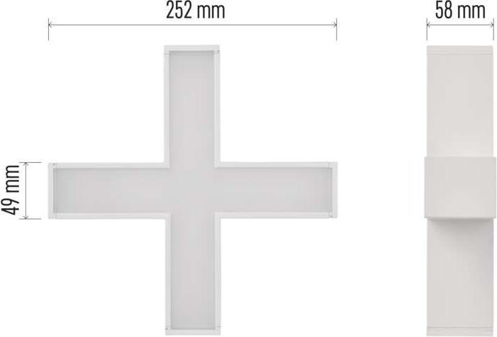 Produktbild Emos LED-Langfeldleuchte ORTO XCON 15W, neutralweiss (1500 lm)