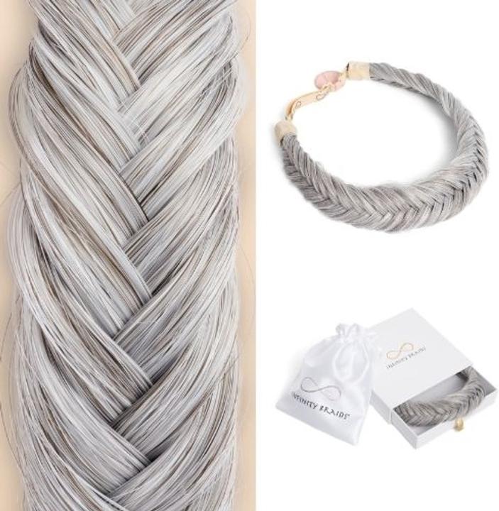 Image du produit Infinity Braids Tresse en queue de poisson Jolie Iced Gold (Or glacé)