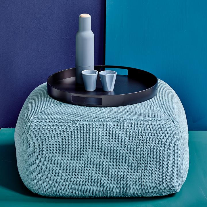 Actual product image Cane-line Divine stool and pouf