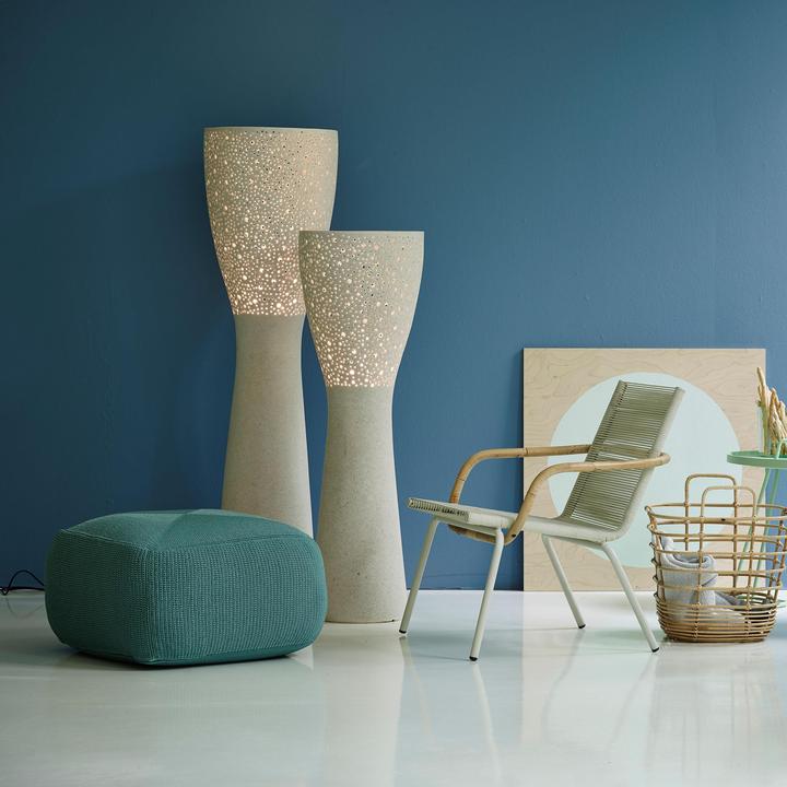 Actual product image Cane-line Divine stool and pouf