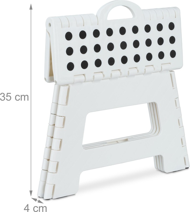 Actual product image Relaxdays Folding Stool M