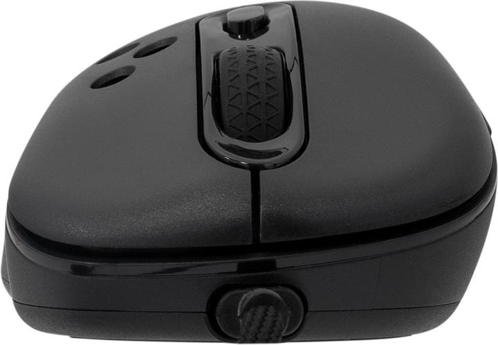 Actual product image White Shark Shark Gaming Mouse AZRAEL, 6D, 7200 dpi, Black (Cable)