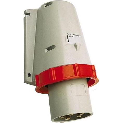 Thumbnail - Walther Werke, Netzstecker + Netzkupplung, WAL 668 WandgerÃ¤testecker 5x63A 400V 50/60Hz 6h 400V IP67
