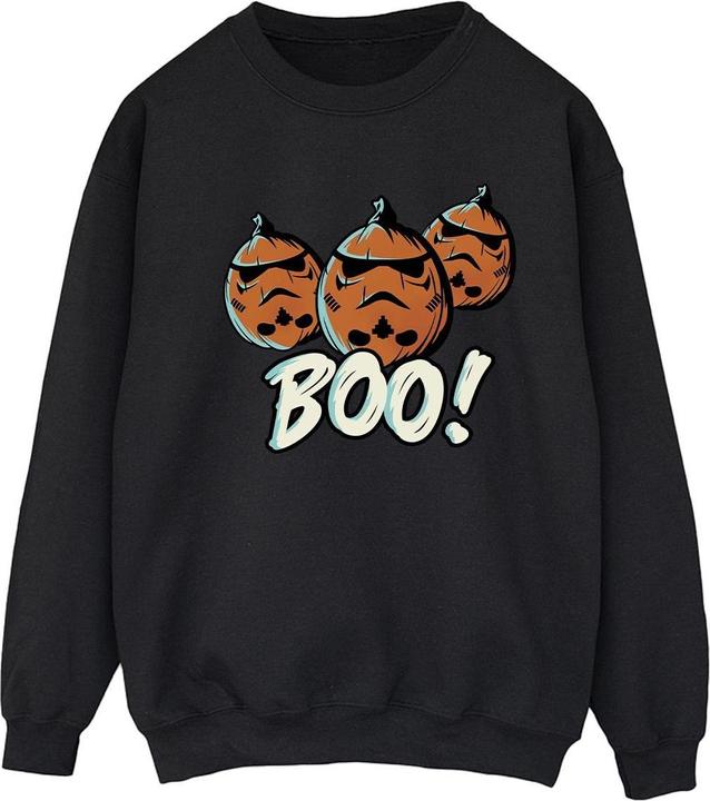 Actual product image Star Wars Womens/Ladies Stormtrooper Pumpkin Sweatshirt (XL)