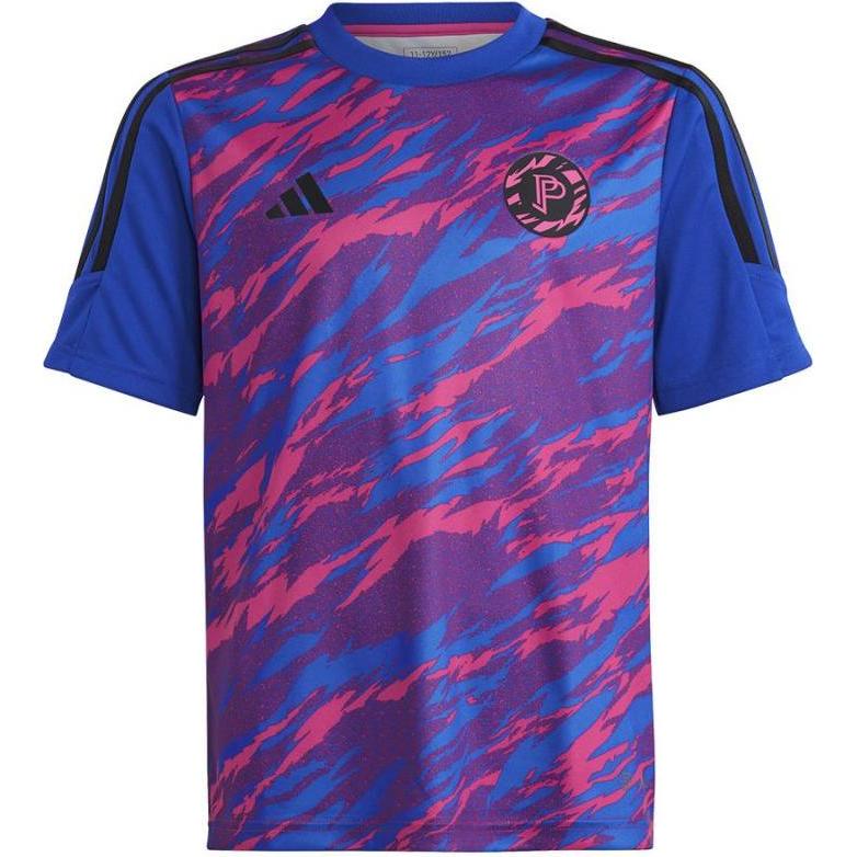 Adidas , Maglietta Sportiva, Pogba Training Jsy Kinder T-Shirt (128), 128