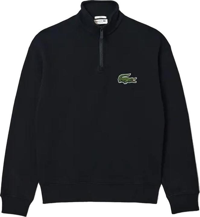 Lacoste Sweatshirt mit kurzem Reissverschluss