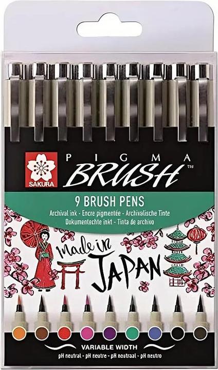 Immagine prodotto Sakura Brushpen Pigma (6x)