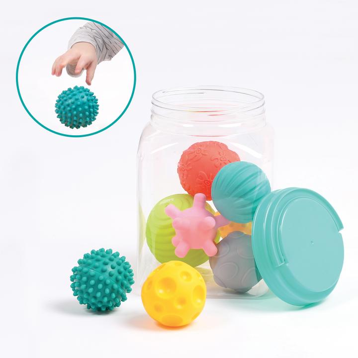 Actual product image LUDI Sensory Balls - 8 pcs. (LU30055)