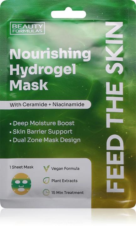 NoName Beauty Formulas Hydrogel Nourishing Mask With Ceramides And Niacinamide (45 g)