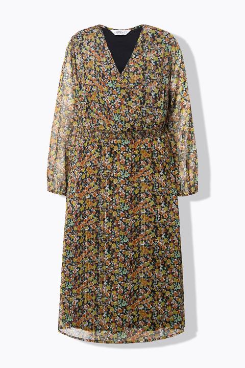 Produktbild Studio Untold Midikleid, Flower-Minimal, A-Line, elastische Taille (54)