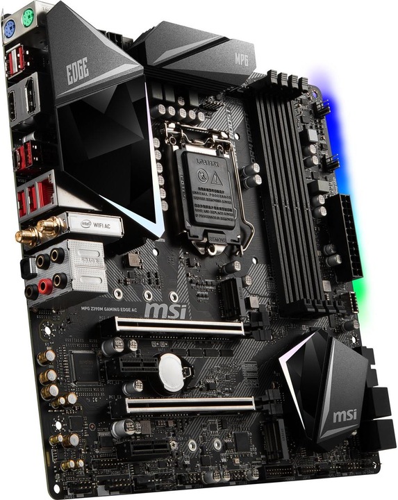 Produktbild MSI MPG Z390M Gaming Edge AC (LGA 1151, Intel Z390, mATX)