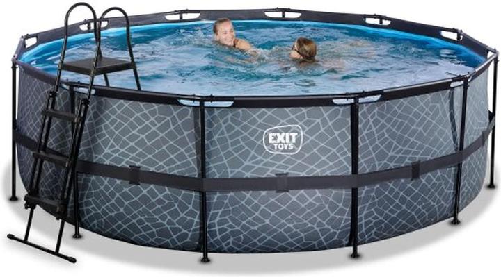 Exit Round frame pool 427x122 cm with sand filter pump (427 x 122 cm)