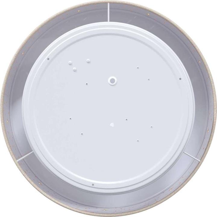 Immagine prodotto vidaXL Plafoniera con paralume stellato taupe Ø 30 cm in tessuto E27 (GU10)