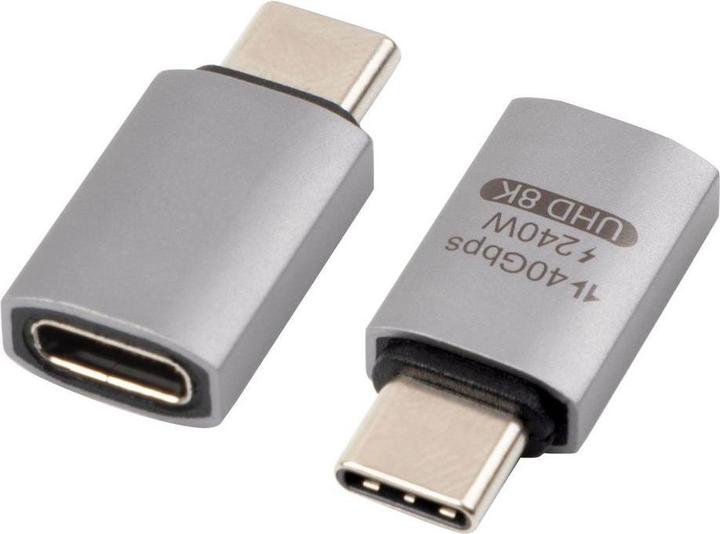 Produktbild MicroConnect Premium USB4 USB-C adapter (240 W)