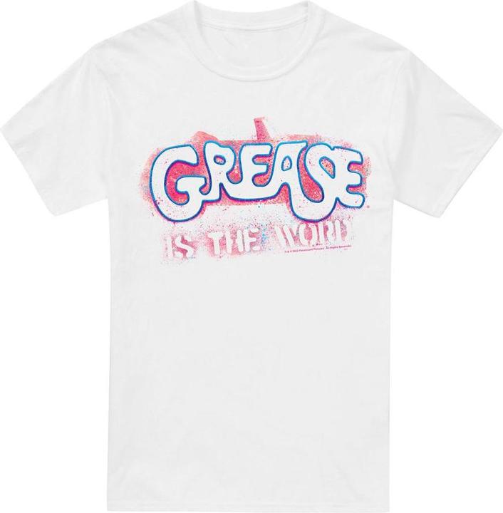 Actual product image Grease Mens Is The Word T-Shirt