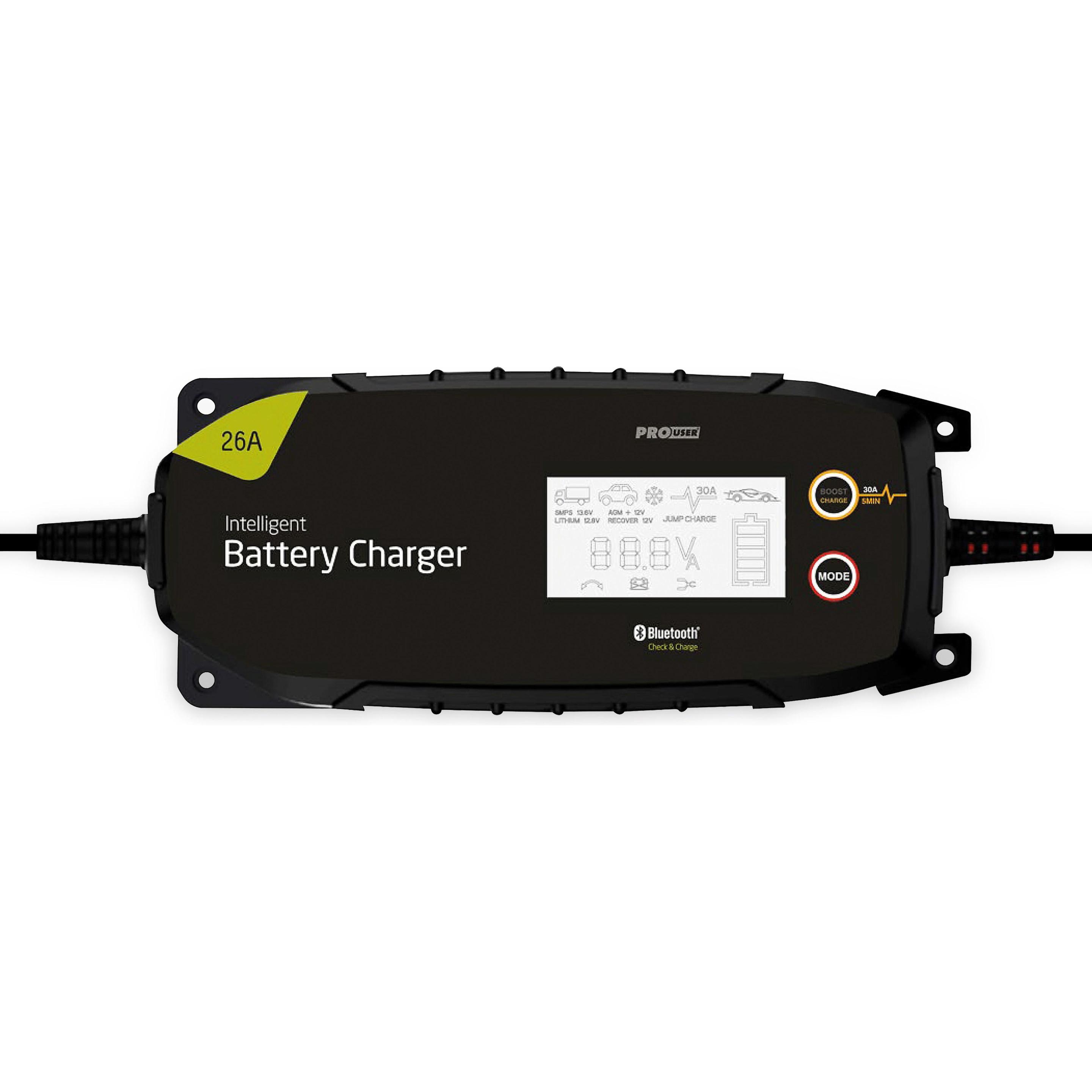 ProUser, Batterieladegerät, IBC26000B 18181 Kfz-Ladegerät 12 V, 24V 26A 13A (12V, 24V, 26 A)