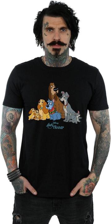 Produktbild Disney Lady And The Tramp Classic Group TShirt (4XL)