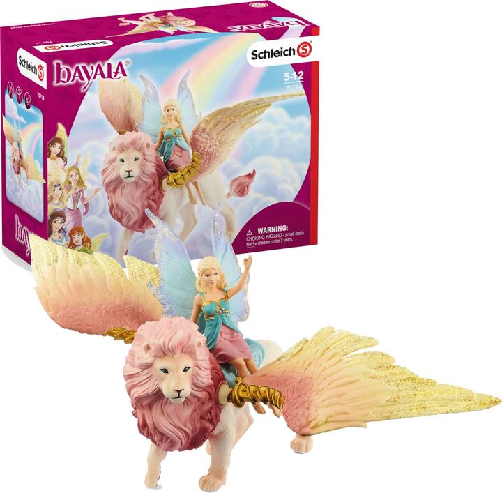Produktbild Schleich Elfe auf geflügeltem Löwe