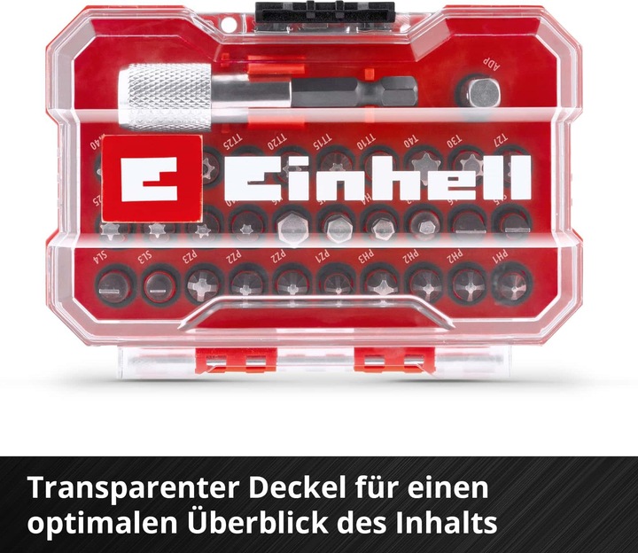 Actual product image Einhell 118693 Bit set 32 pieces (25mm)