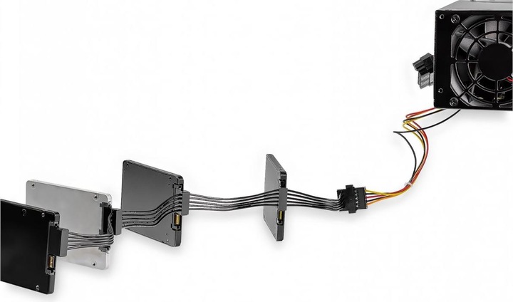 Actual product image StarTech 4X SATA Splitter