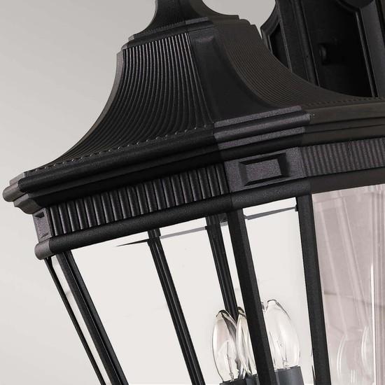Produktbild Elstead Lighting Cotswold Lane Aussen-Wandleuchte E14 3-fach Schwarz IP44 (E14, IP44)