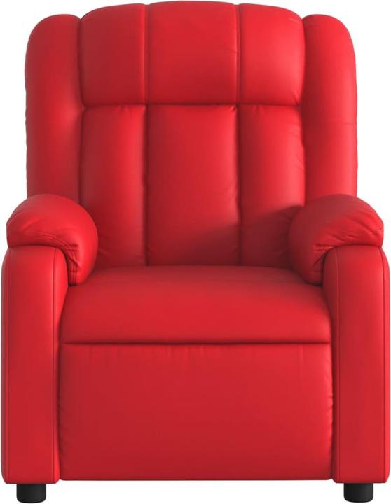 Immagine prodotto vidaXL Sedia da massaggio elettrica in similpelle rossa