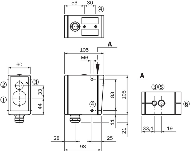Actual product image Sick Through-beam photoelectric sensor (300 m)