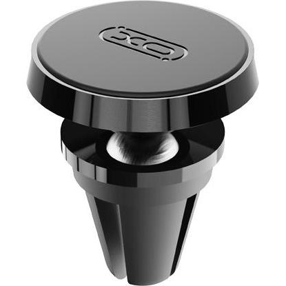 xO Autohalterung C55B Magnet schwarz für Luftauslass, Smartphone Halterung, Schwarz
