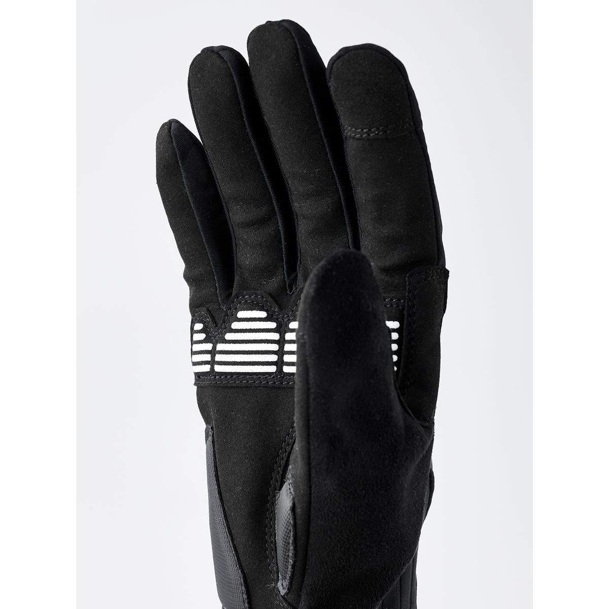Thumbnail - Hestra, Herren, Handschuhe, Bike Reflective Long 5 Finger, Schwarz, (M)