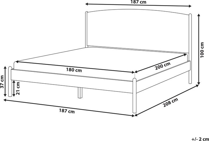 Produktbild Beliani Clairac (180 x 200 cm)