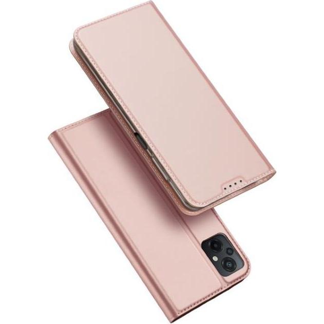 Dux Ducis Skin Pro Series Bookcover (Xiaomi Poco M5), Smartphone Hülle, Rosa
