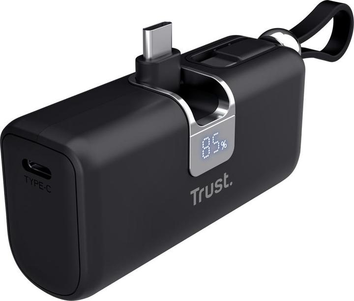 Actual product image Trust Pacto 5000 Pd Pocket Powerbank Blk (5000 mAh, 18 W)
