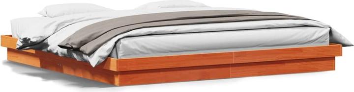 Immagine prodotto VidaXL Bett mit LED-Beleuchtung Kiefer (200 x 200 cm)