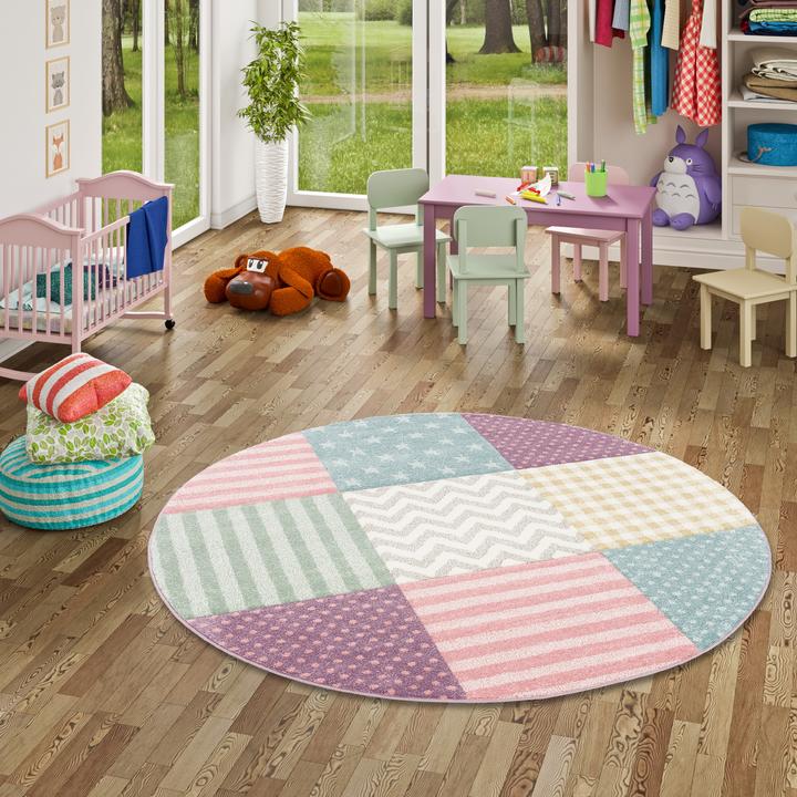 Actual product image Pergamon Kids and Youth Carpet Maui Stars Round (Ø 160 cm)
