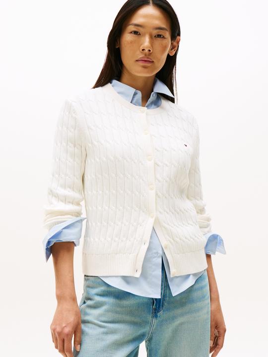 Produktbild Tommy Hilfiger Kabel-Mid-Slim-Fit-Cardigan (M)