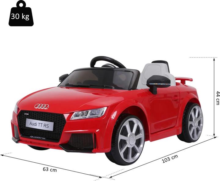 Actual product image Jamb Audi TT RS children's car (12 V)