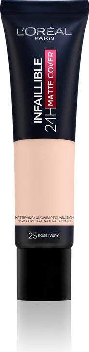 L'Oréal Paris Infallible 24H Matte Cover (25 Rose Ivory)