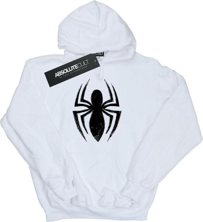 Immagine prodotto Spiderman Ultimate Felpa con Cappuccio Ragno Logo Uomo (S)
