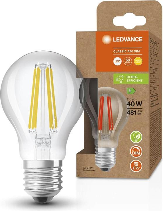 Actual product image Ledvance LED lamp (E27, 2.60 W, 481 lm, 1 x, B)