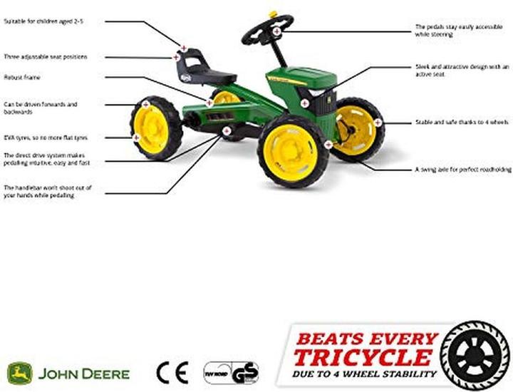 Actual product image BERG Buzzy John Deere