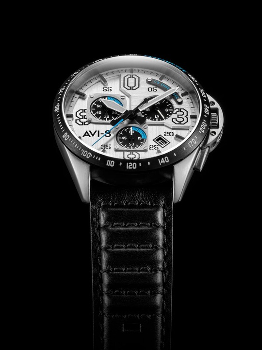 Image du produit AVI-8 AV-4077-01 P-51 Mustang Chronographe 43mm 5ATM (Montre analogique, 43 mm)