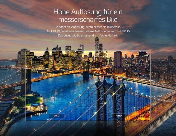 Produktbild LG 75UK6201 (75", LCD, 4K, 2018)