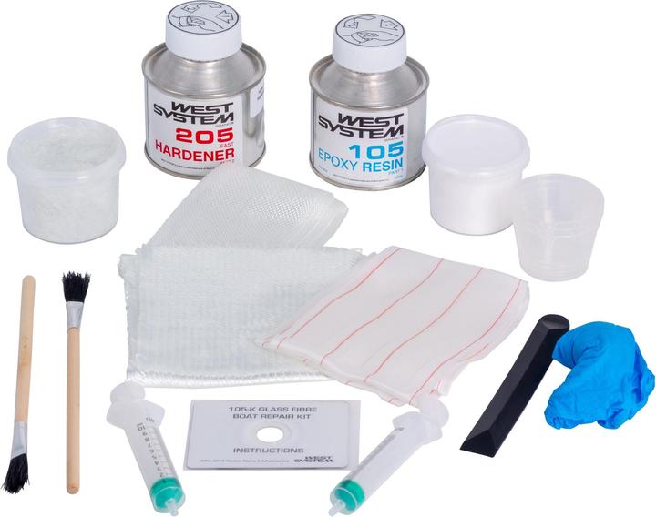 West System GFK-Bootsreparatur-Set